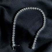 Natural White Diamond Tennis Bracelet D3.0ct 18K